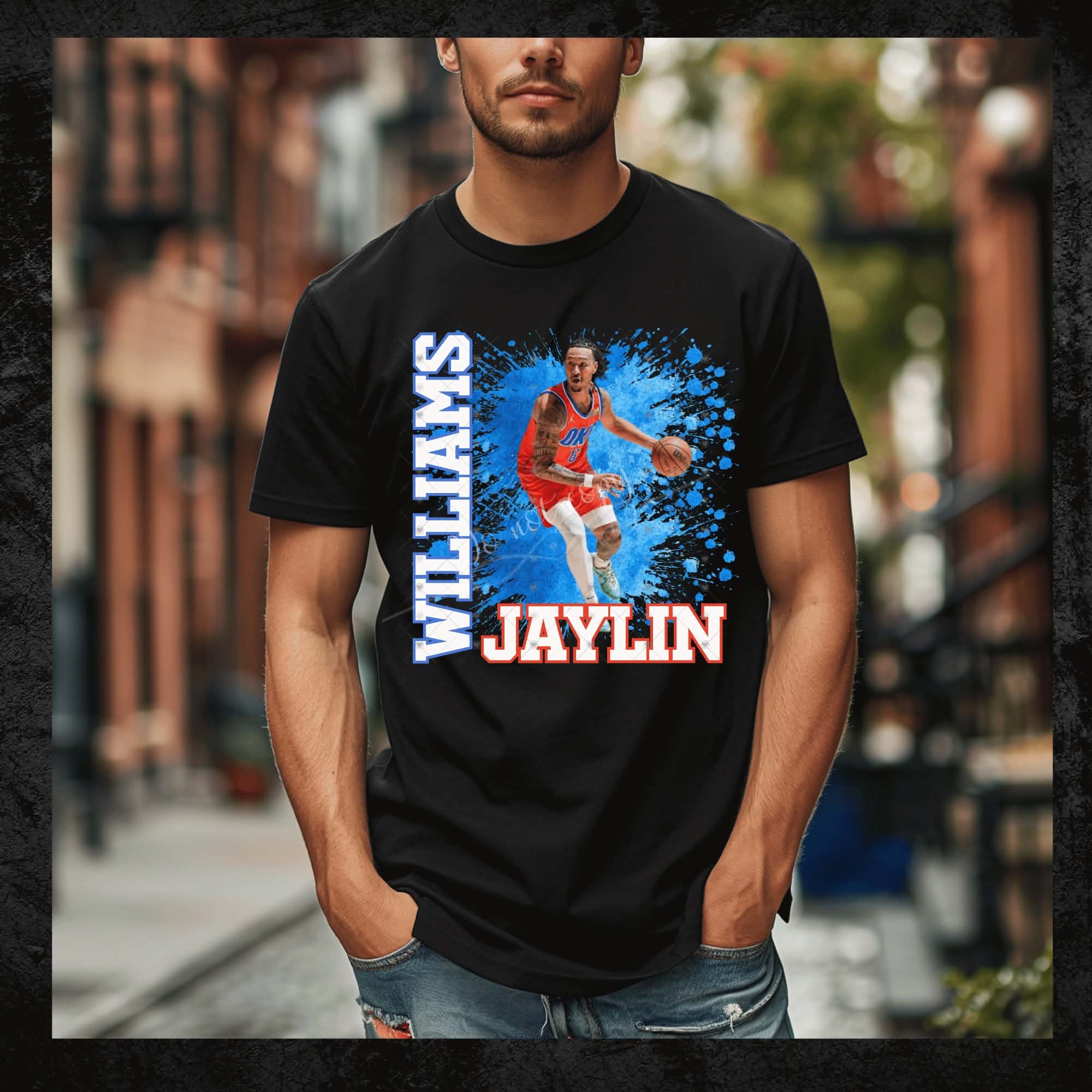 Thund Jay Will OKC Basketball-ADULT
