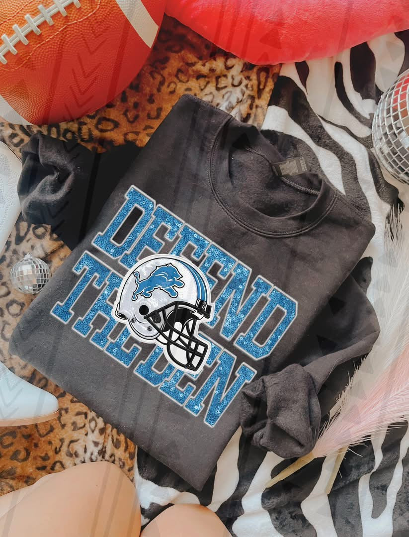 Football Defend the Den -ADULT