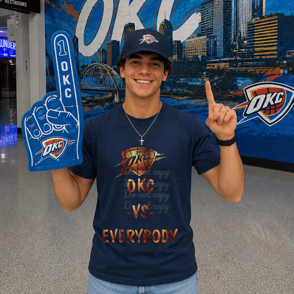 OKC VS Everyone Thund Basketball-ADULT