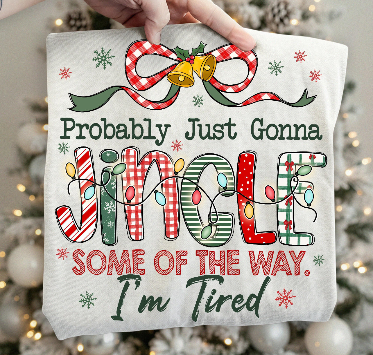 Jingle Some Patterened- ADULT