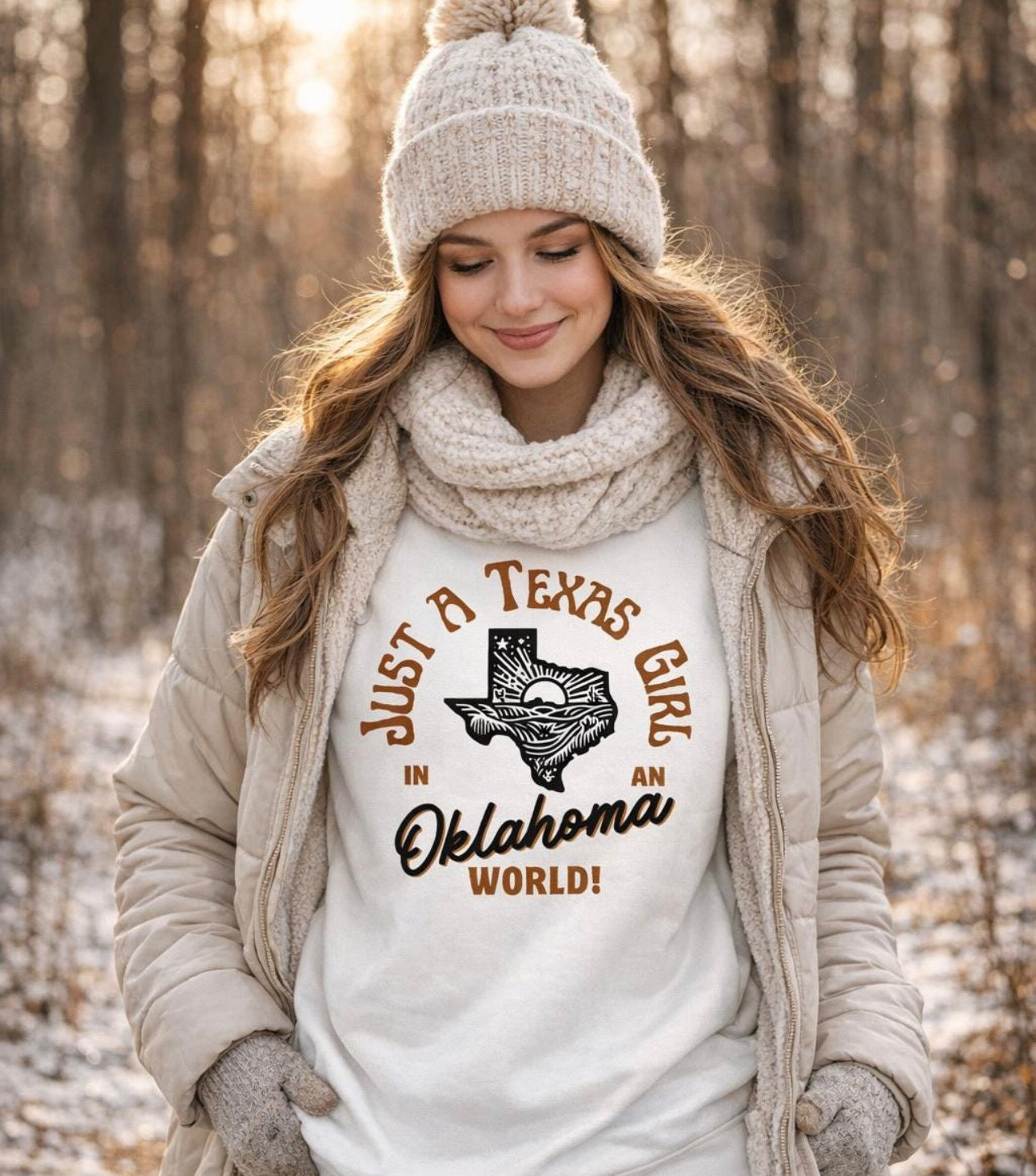 Texas Girl in a Oklahoma World State-ADULT
