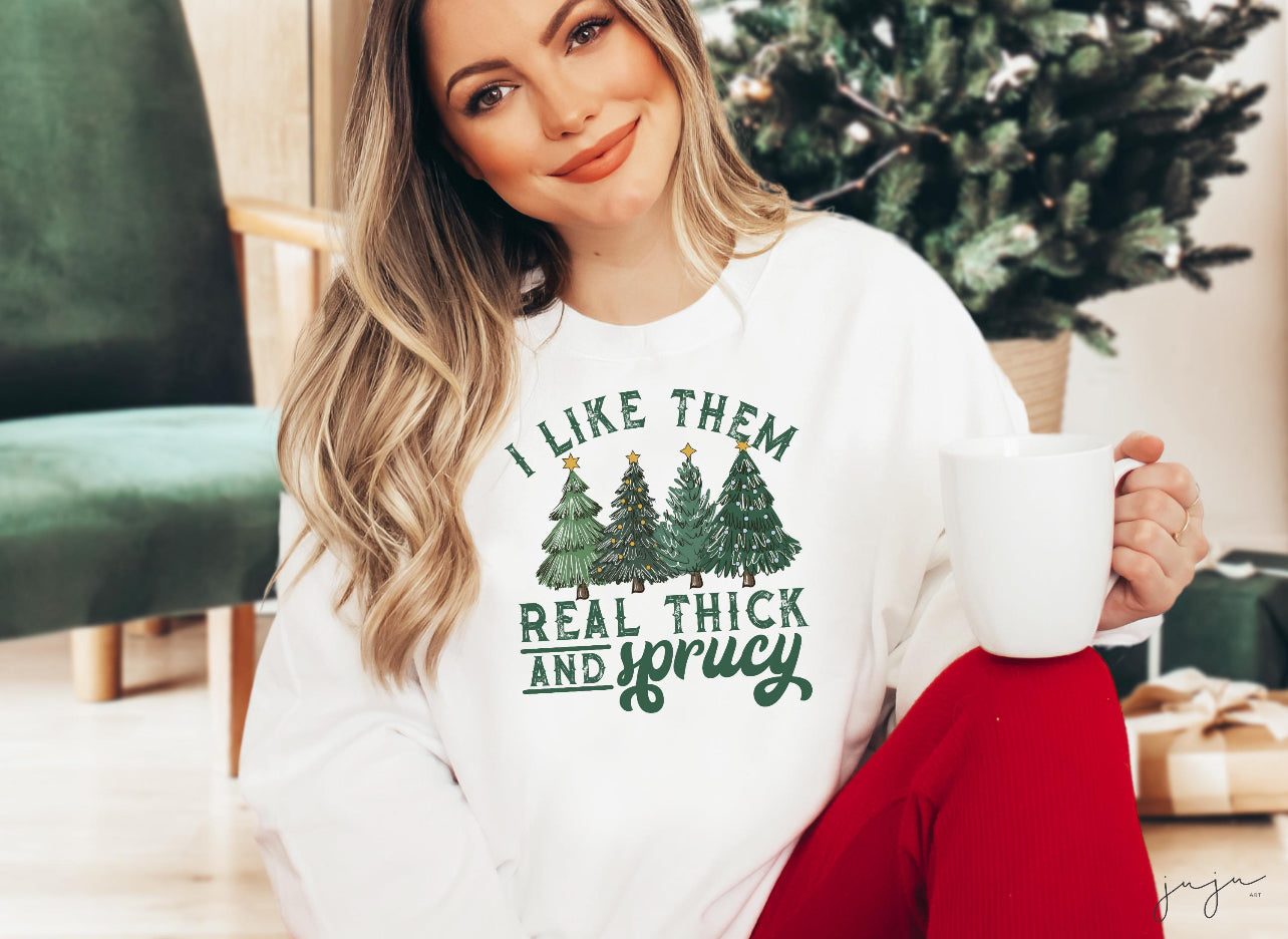 Thick and Sprucy Christmas- ADULT