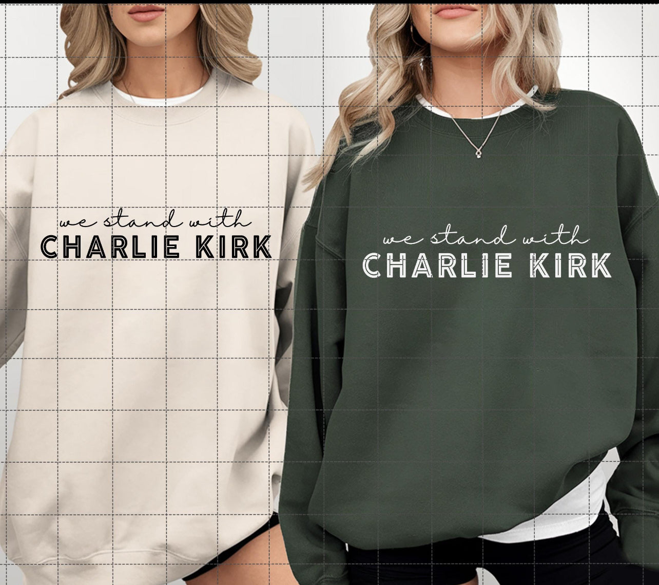 Stand With Charlie Kirk-ADULT