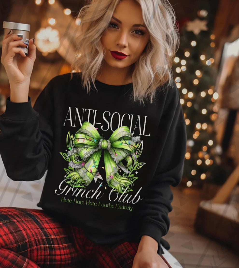 Anti Social Green Guy- ADULT