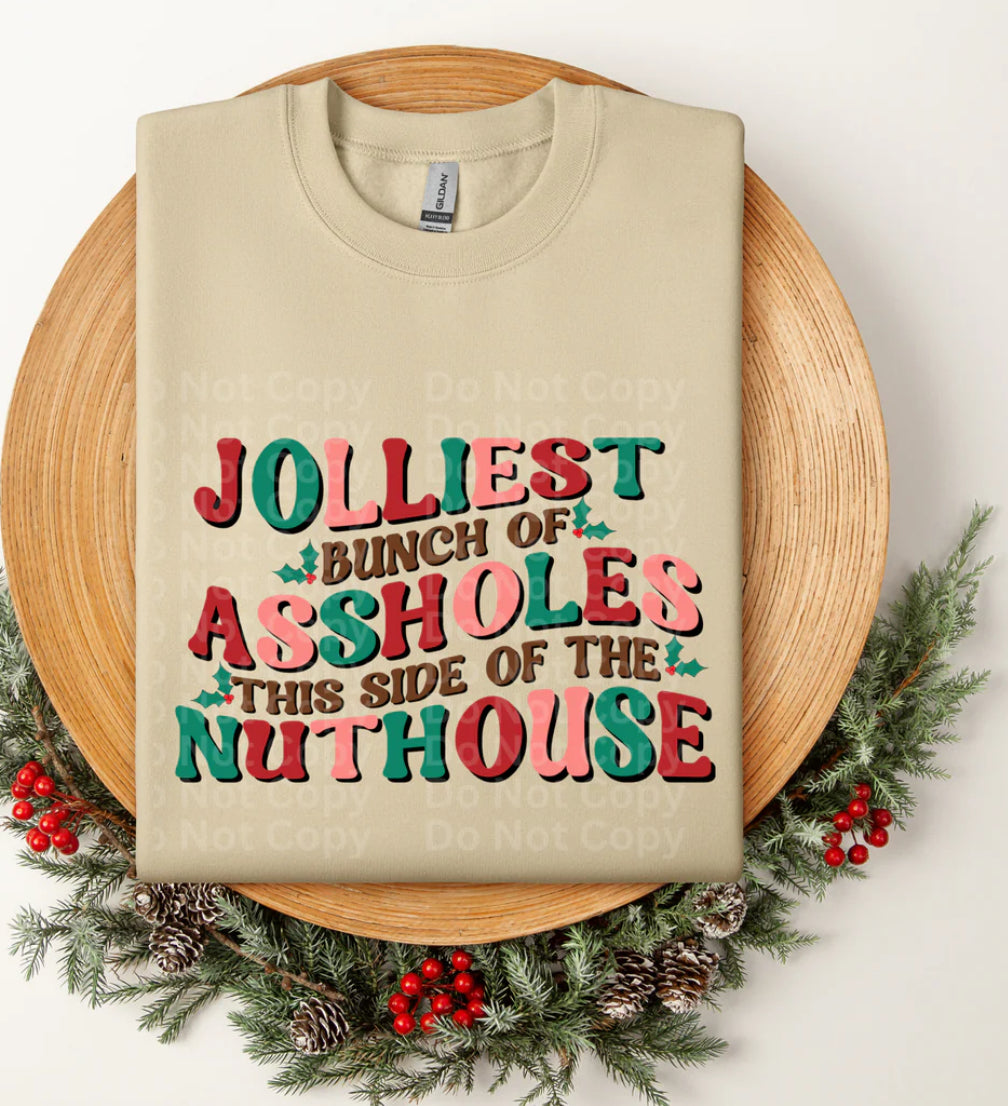 Jolliest Assholes Vacation Christmas- ADULT