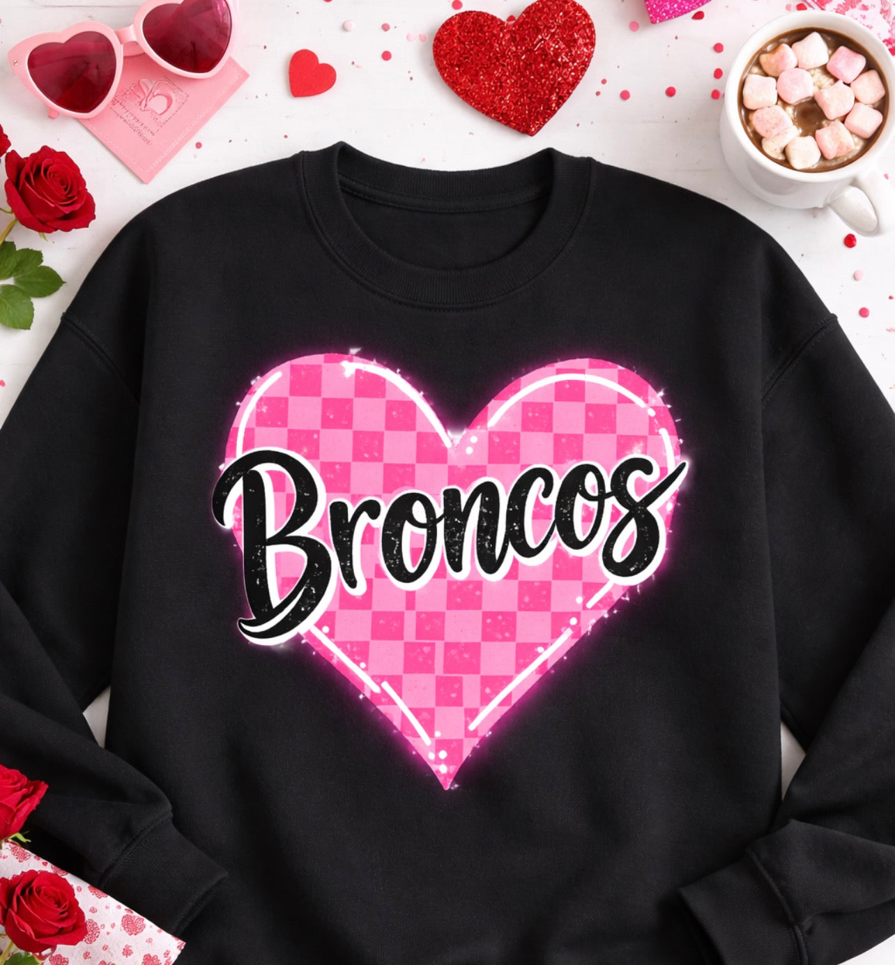 Valentines Broncos-ADULT