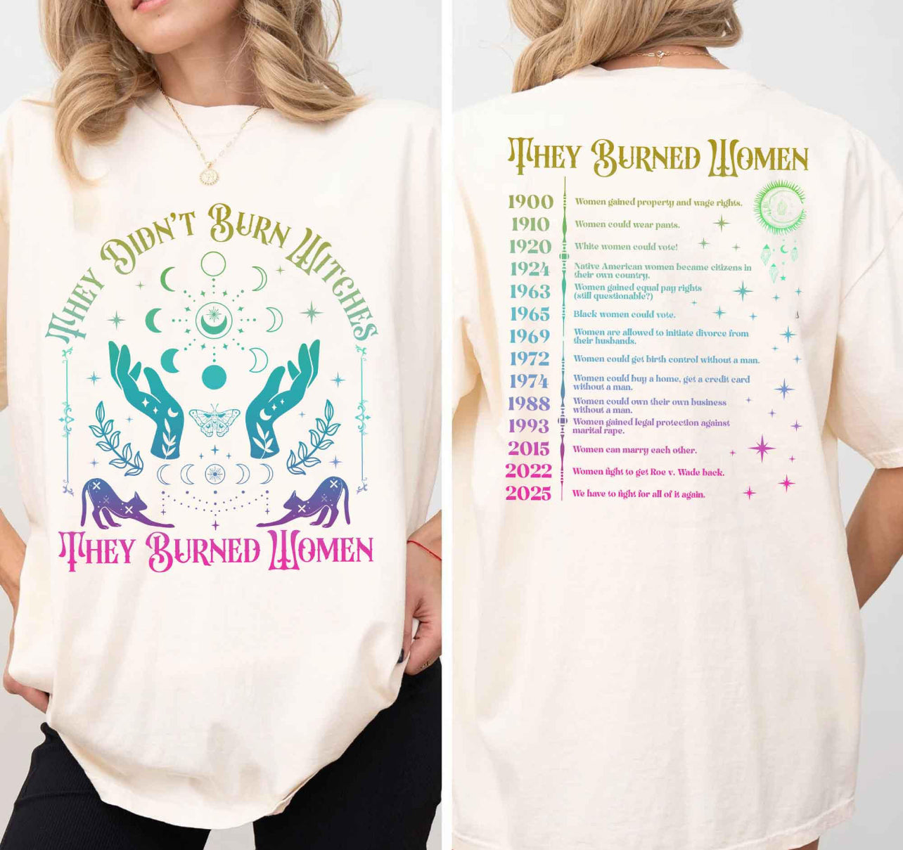 Burned Women Color Print- ADULT
