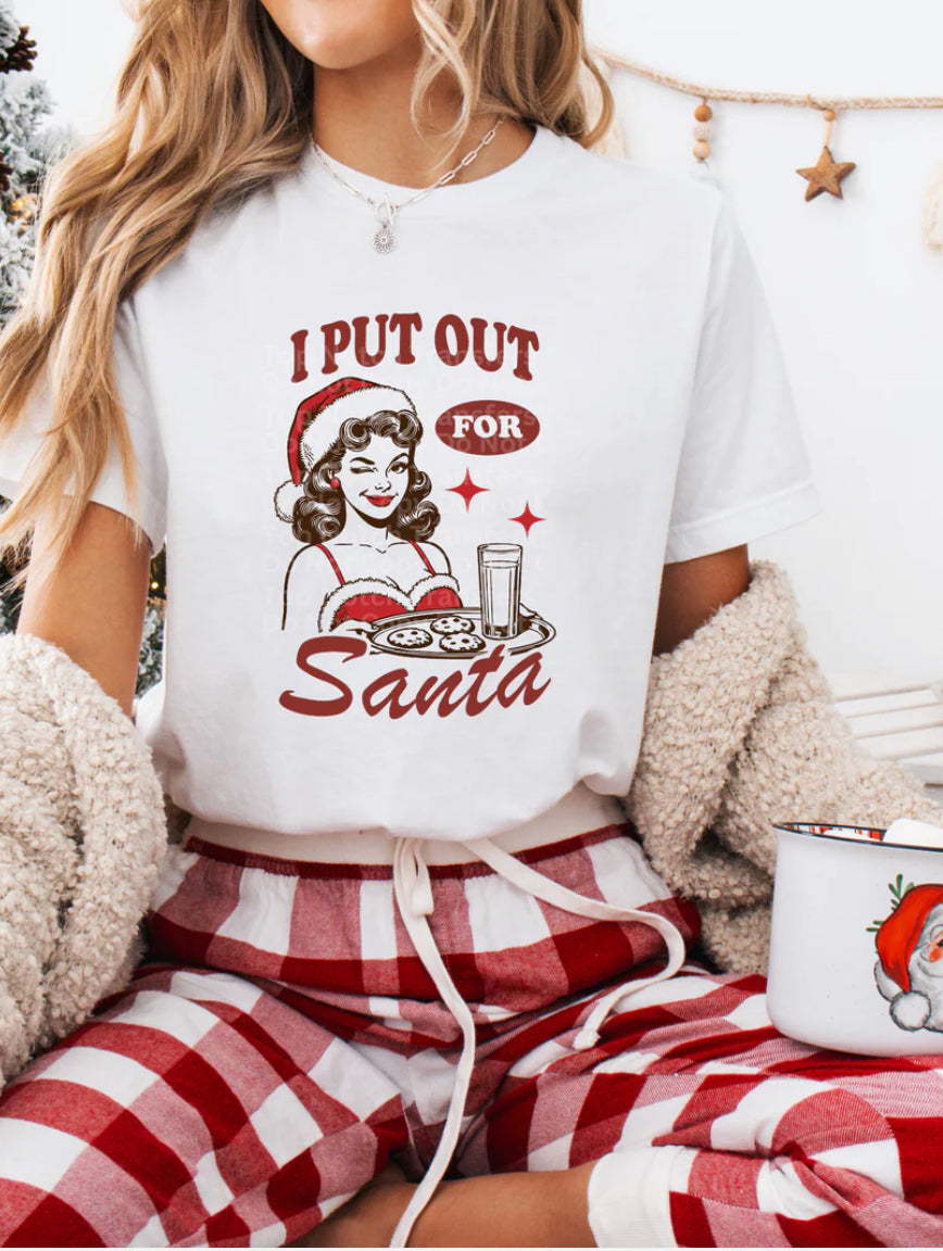 Put Out for Santa Christmas- ADULT