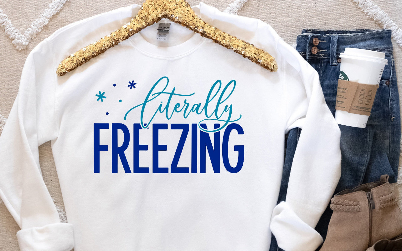 Literally Freezing Blue - ADULT