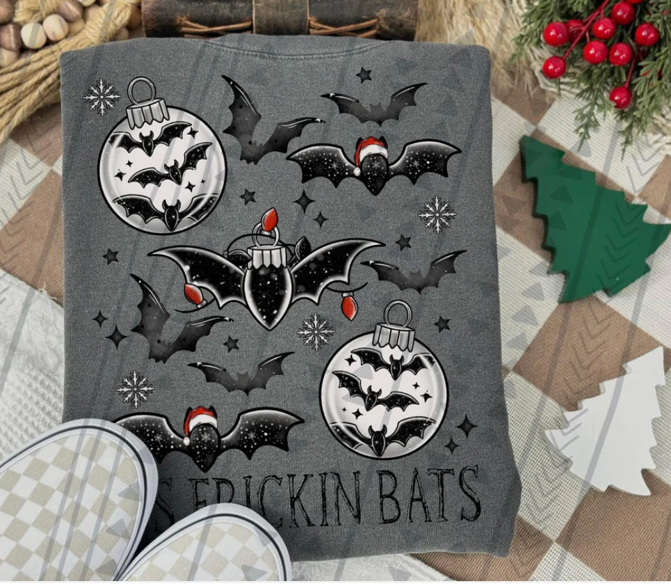 Frickin Bats Christmas- ADULT