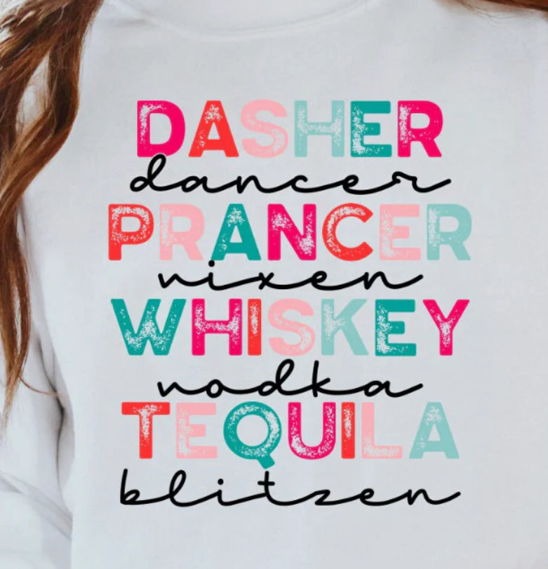 Reindeer Drinks Christmas- ADULT