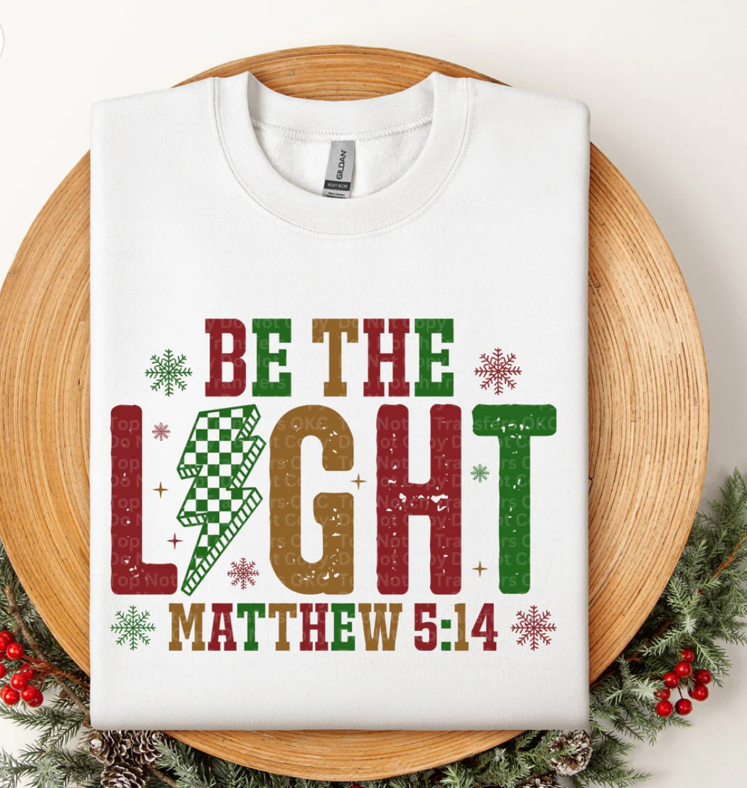 Be the Light Faith Christmas - ADULT