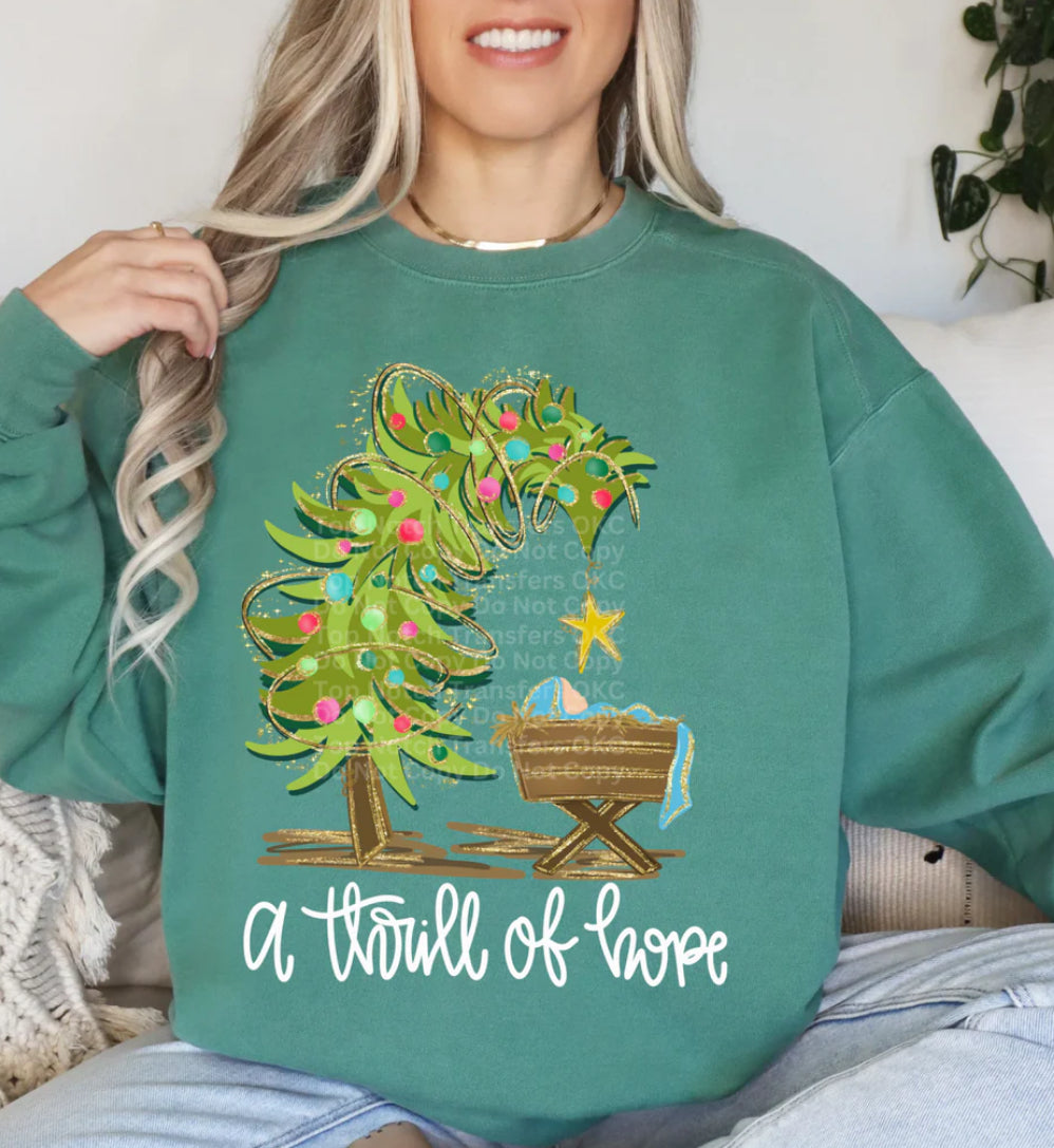 Thrill of Hope Baby Jesus Christmas- ADULT