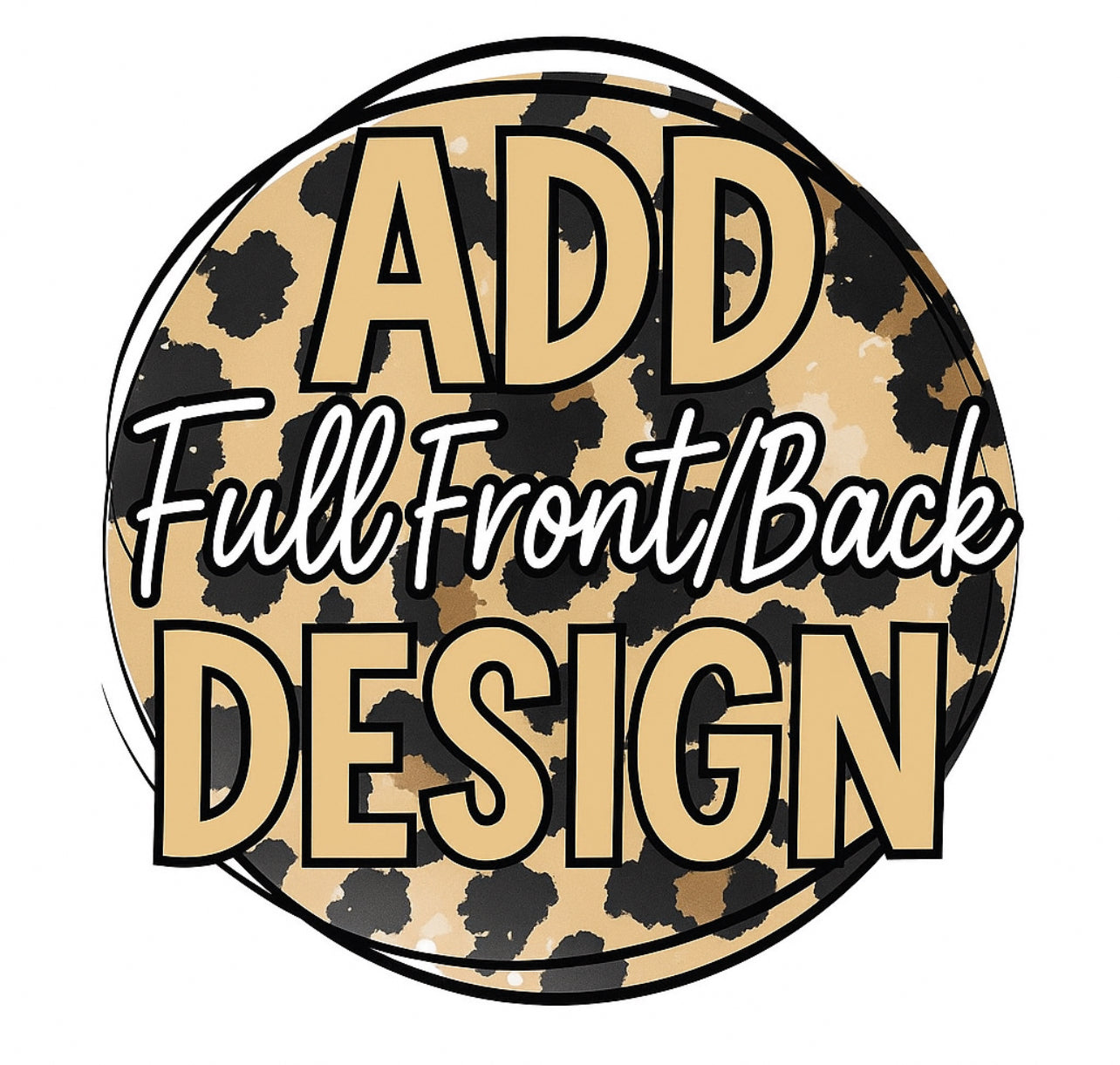 ADD FULL FRONT/BACK DESIGN
