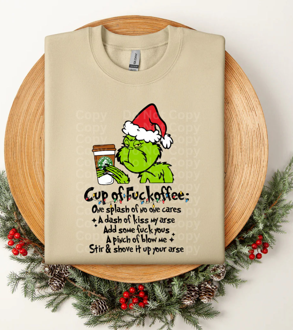 Fckcoffee Green Guy- ADULT