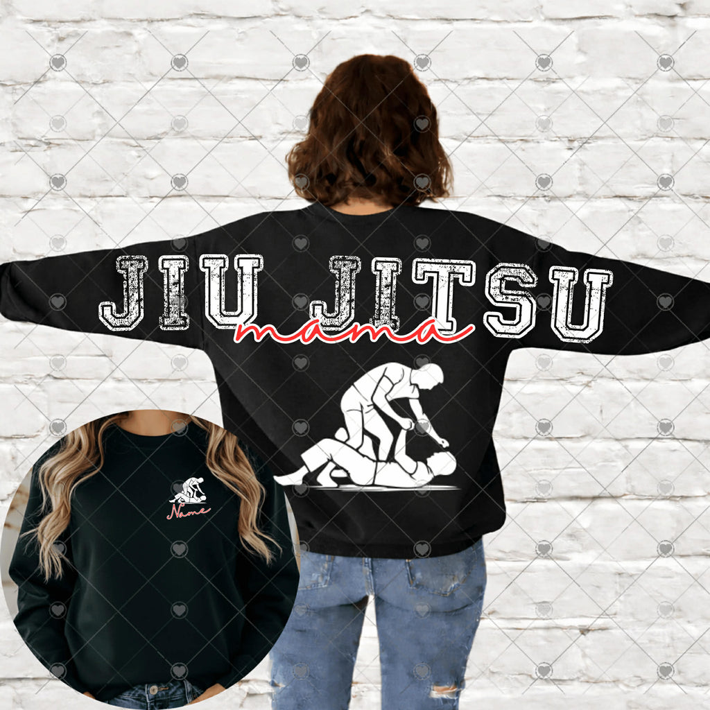 Jiu Jitsu Mama Boy Full Back Custom -ADULT