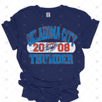 Thund Distress OKC Basketball-ADULT