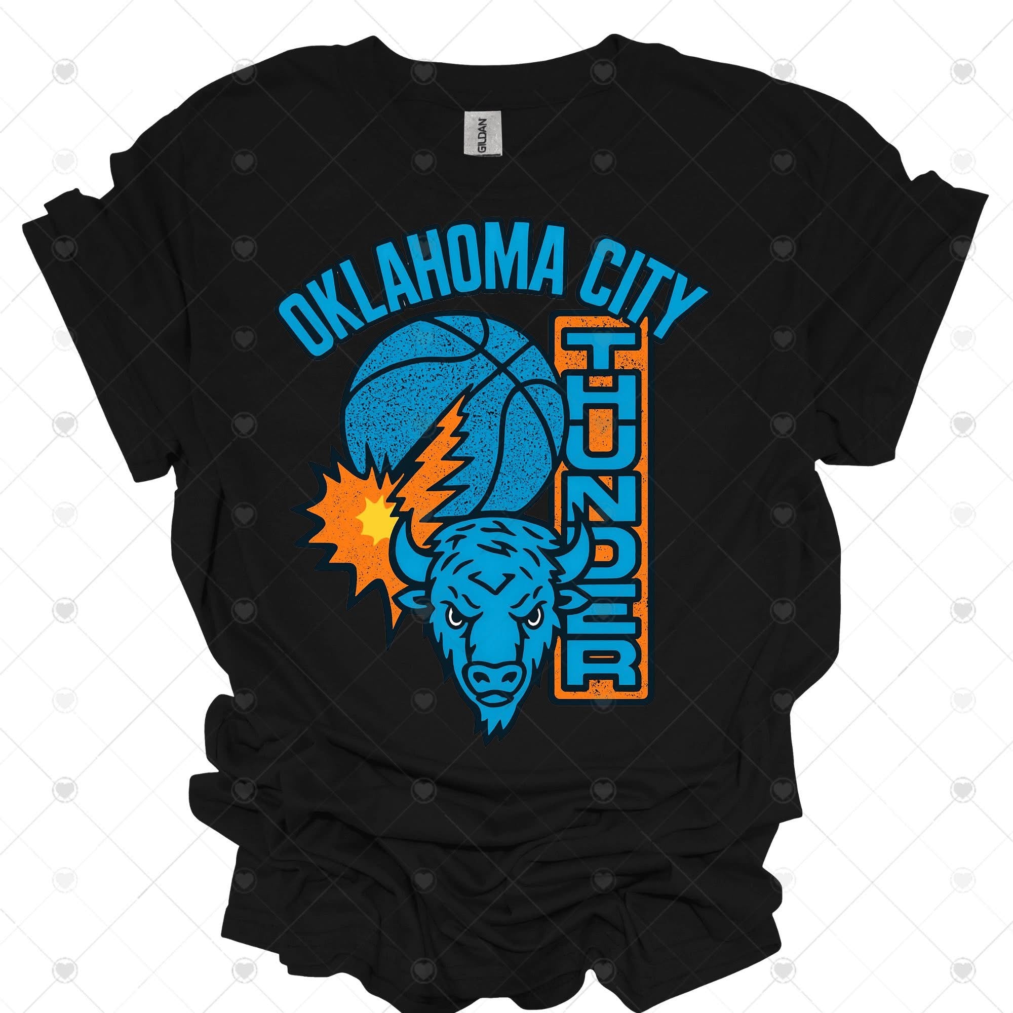 Thund Collage OKC Basketball-ADULT