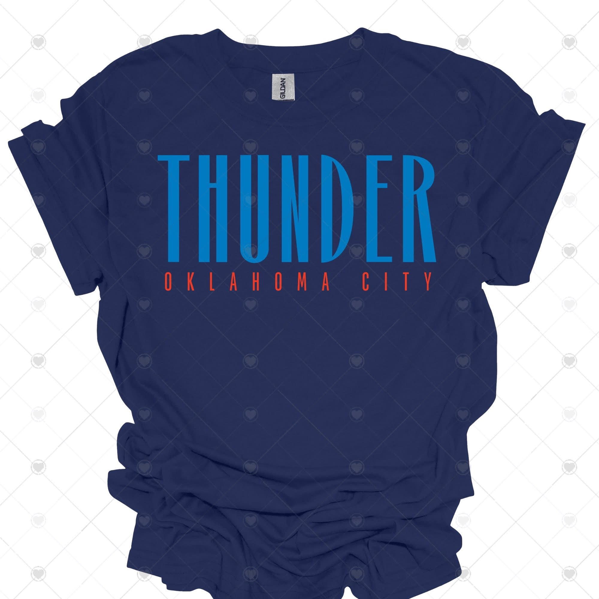 Thund Blue OKC Basketball-ADULT