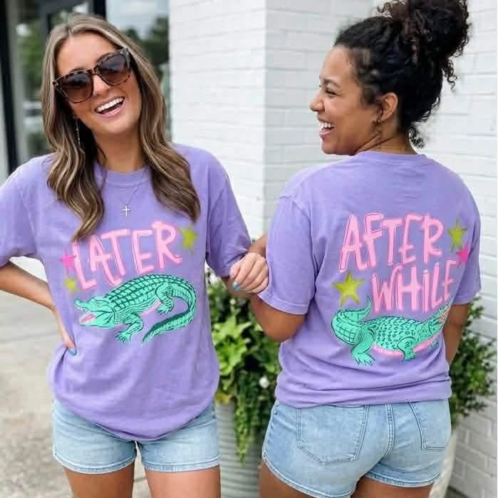 Gator OR Crocodile SINGLE IMAGE Animal Pun-ADULT