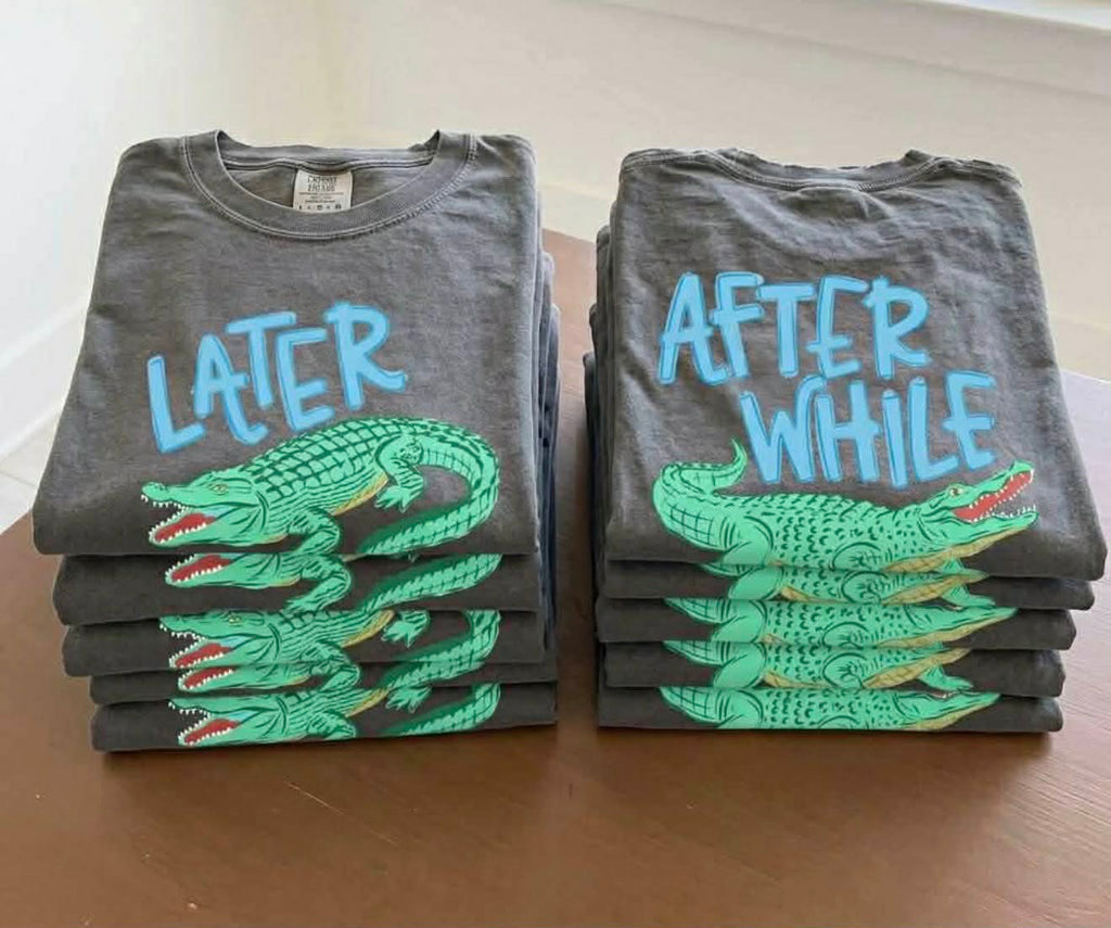 Gator OR Crocodile SINGLE IMAGE Animal Pun-ADULT