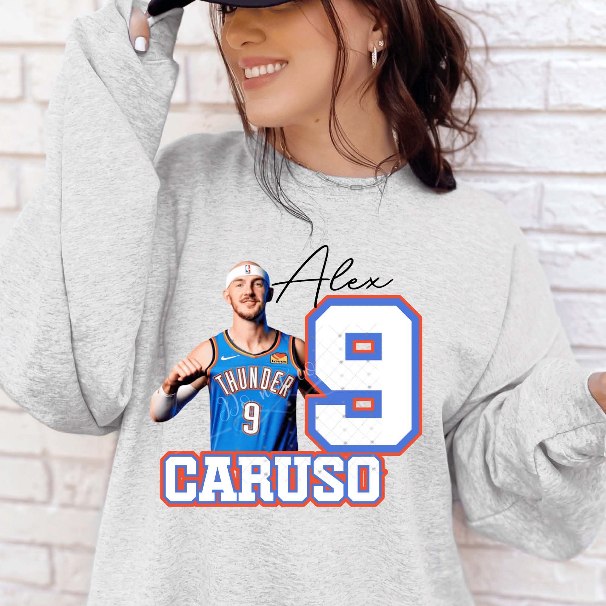 Thund Caruso Number OKC Basketball-ADULT