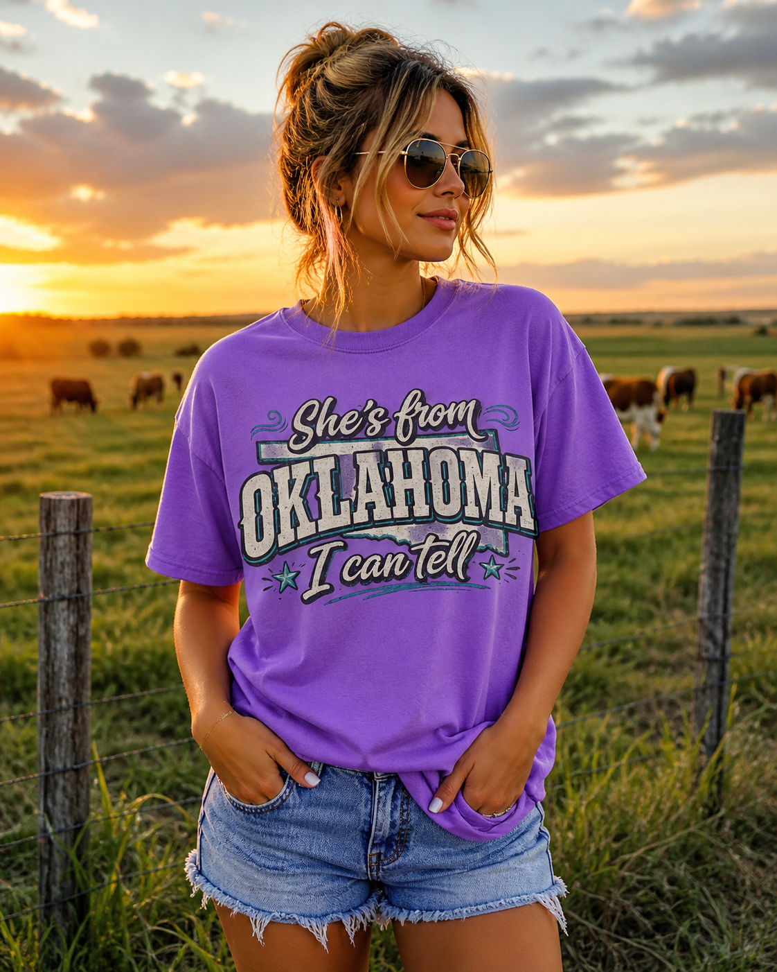 She’s from Oklahoma Distress-ADULT