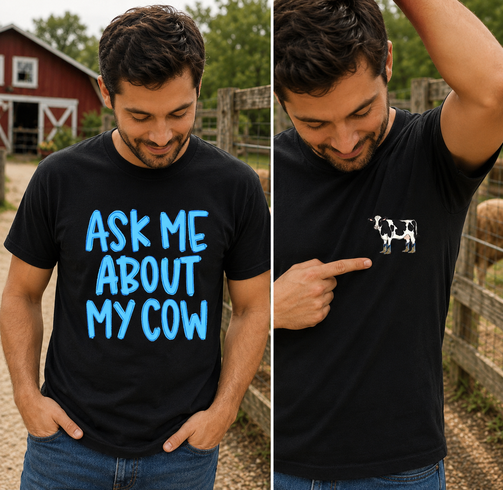 Ask Me About My Cow-ADULT