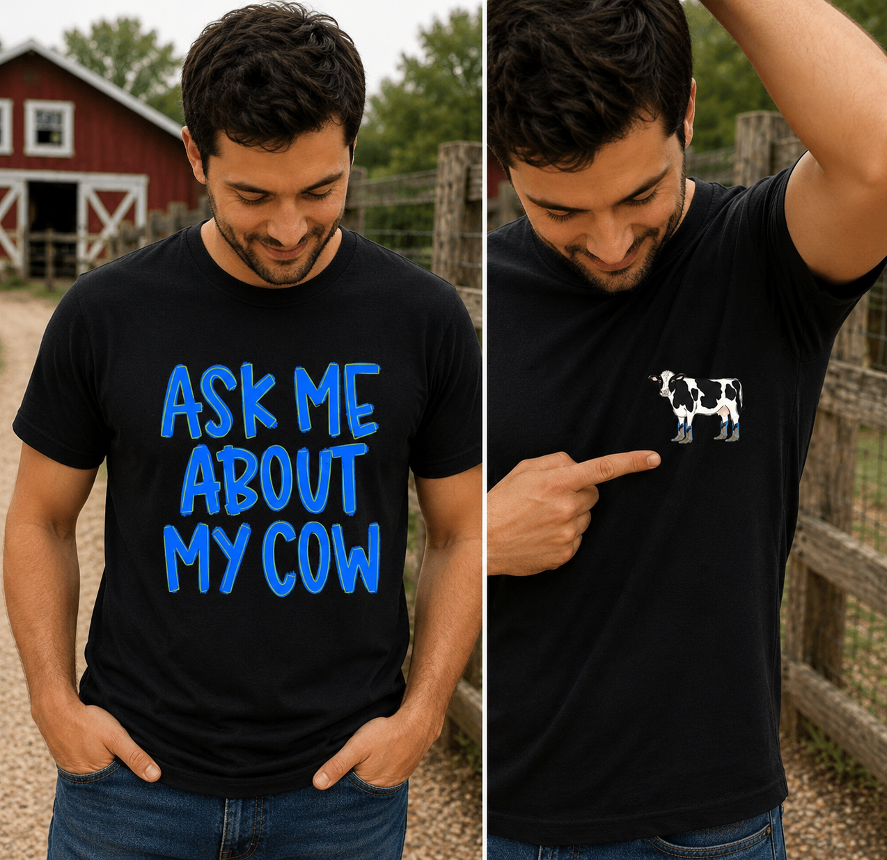 Ask Me About My Cow-ADULT
