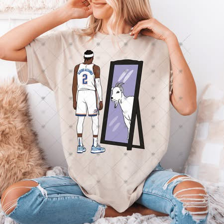 Shai Goat Thund OKC Basketball-ADULT