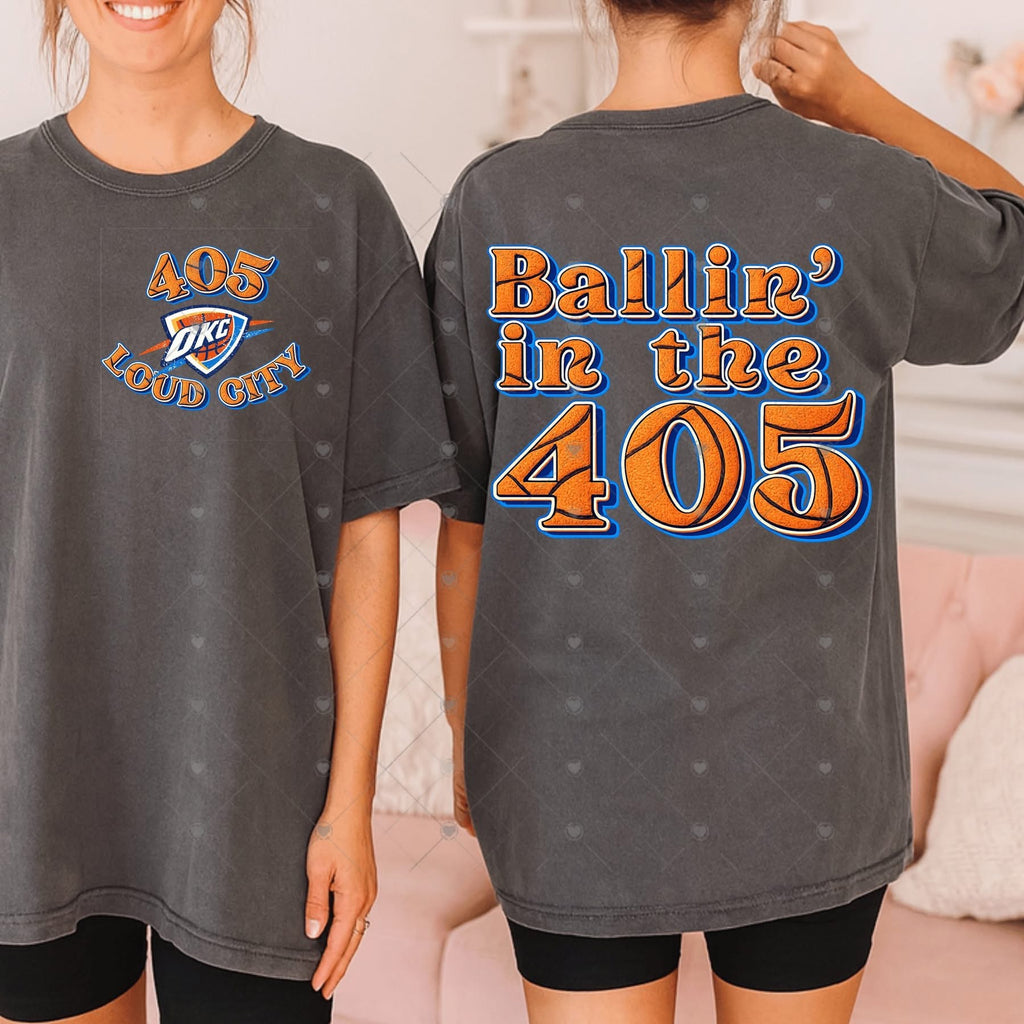 Ballin 405 Thund OKC Basketball-ADULT