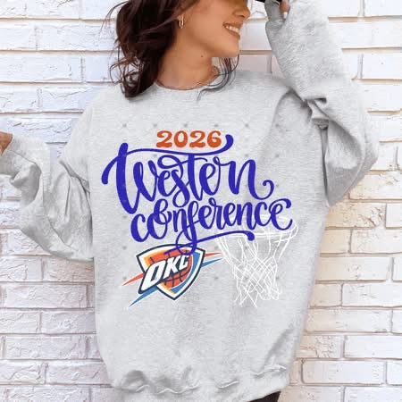 Western Conference Thund OKC Basketball-ADULT