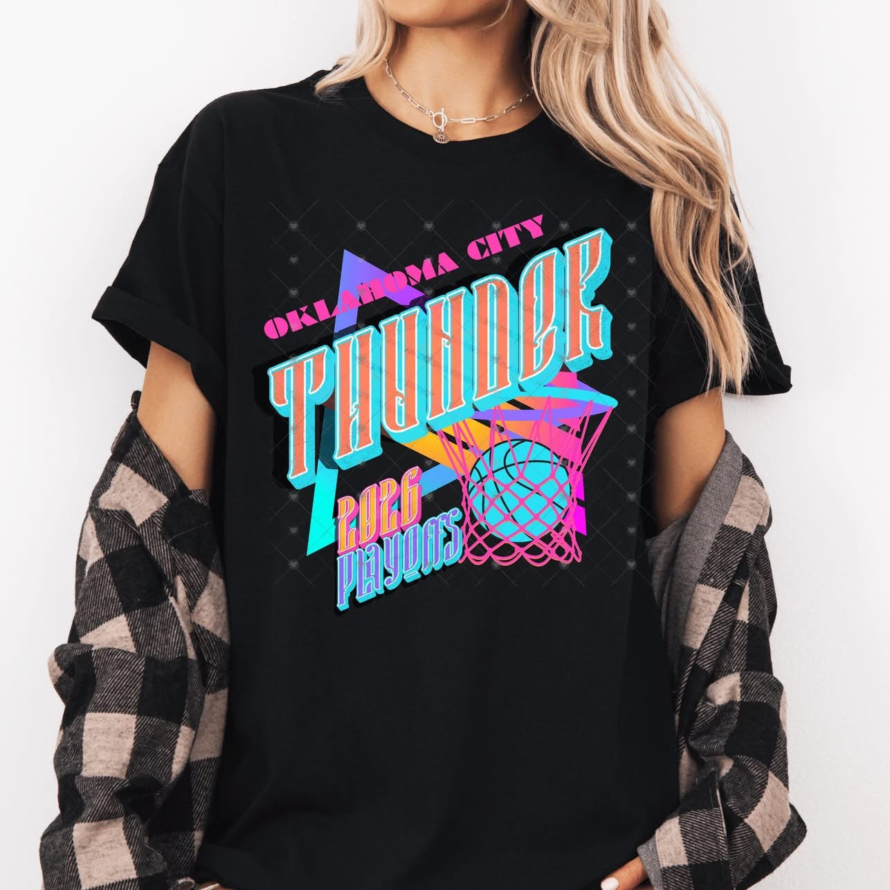 White Thund OKC Basketball-ADULT