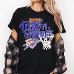 Western Conference Thund OKC Basketball-ADULT