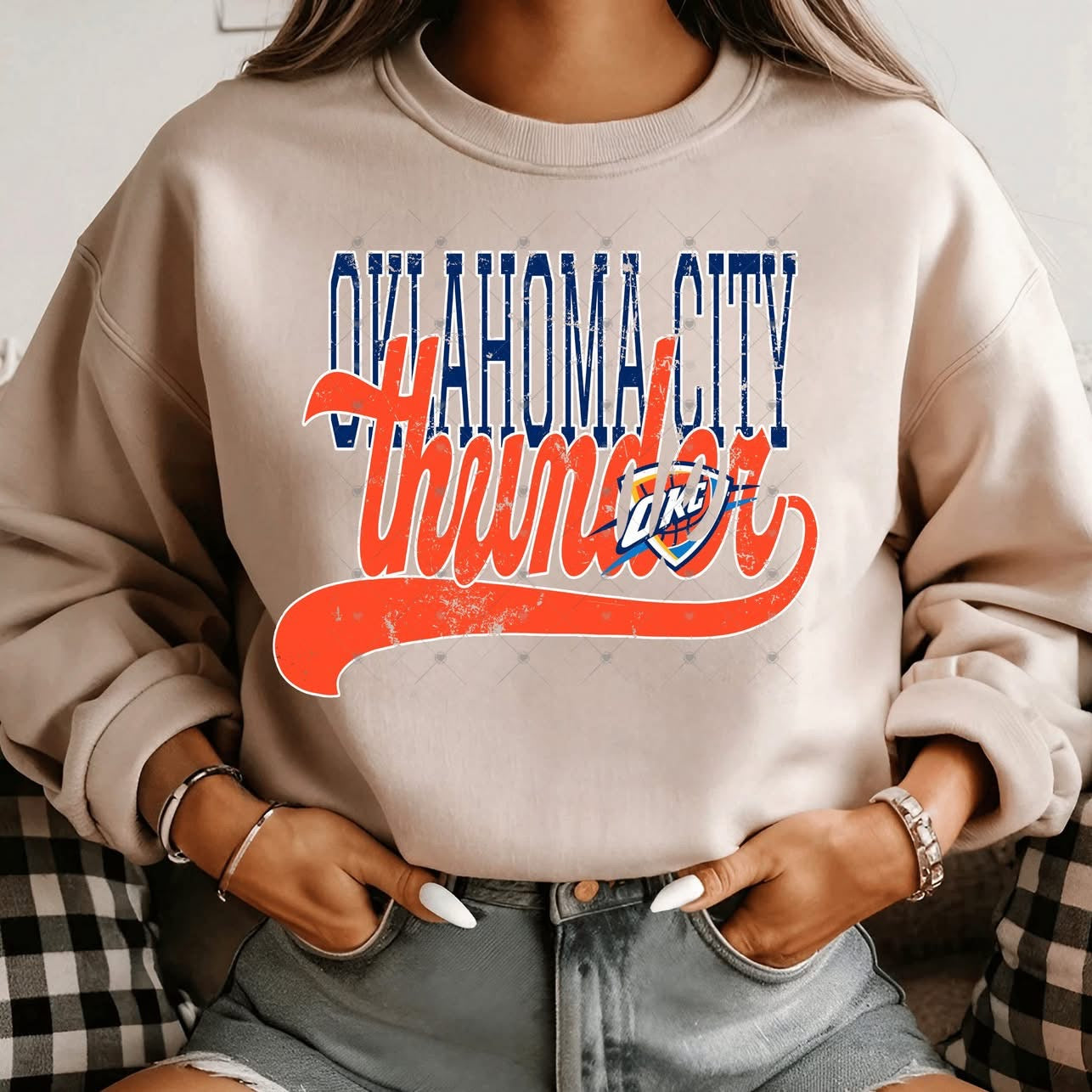 Sports Thund OKC Basketball-ADULT
