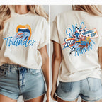 Lips OR Collage SINGLE IMAGE Thund OKC Basketball-ADULT