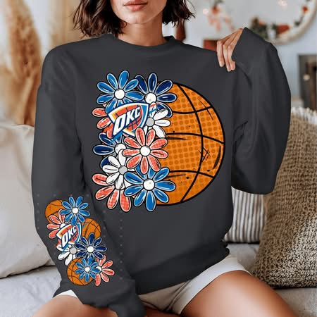 Floral Ball Thund Basketball-ADULT