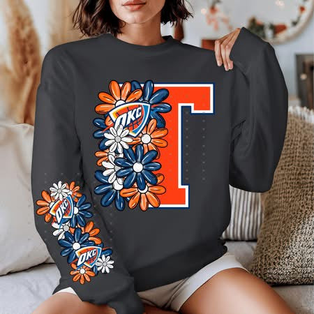Floral T Thund Basketball-ADULT
