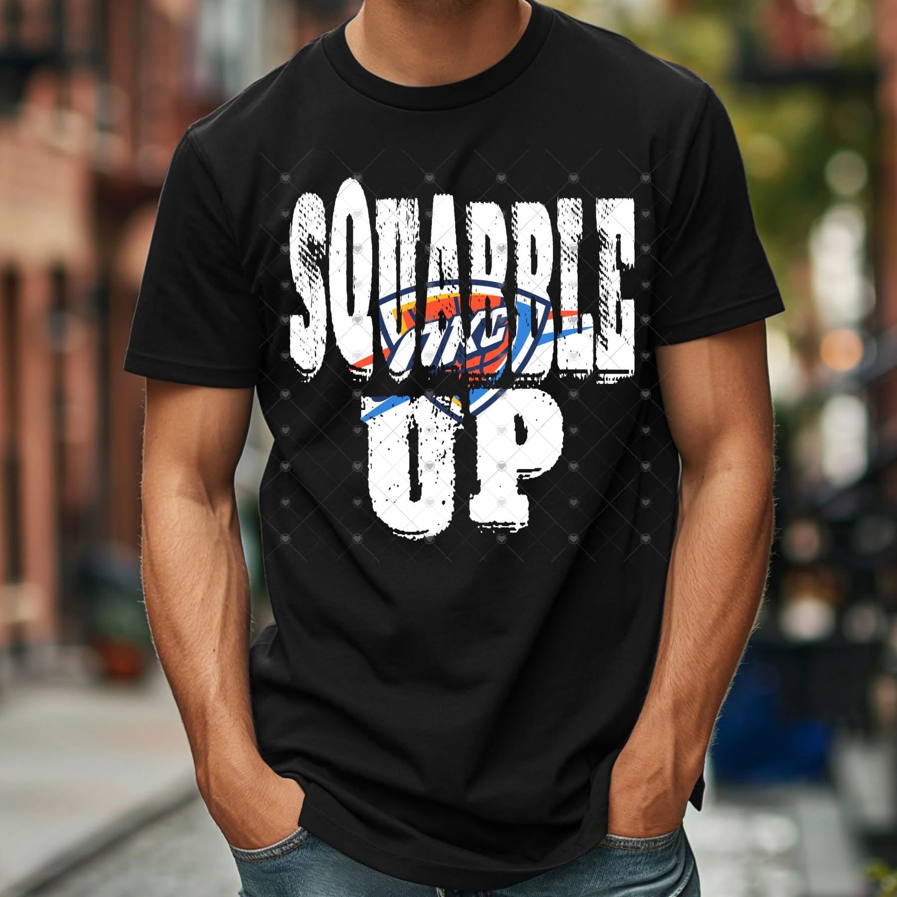 OKC Squabble Up Thund Basketball-ADULT