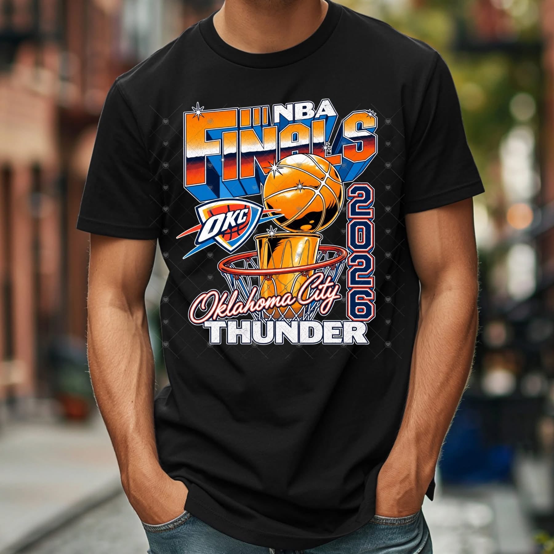 Thund Finals 2026 OKC Basketball-ADULT