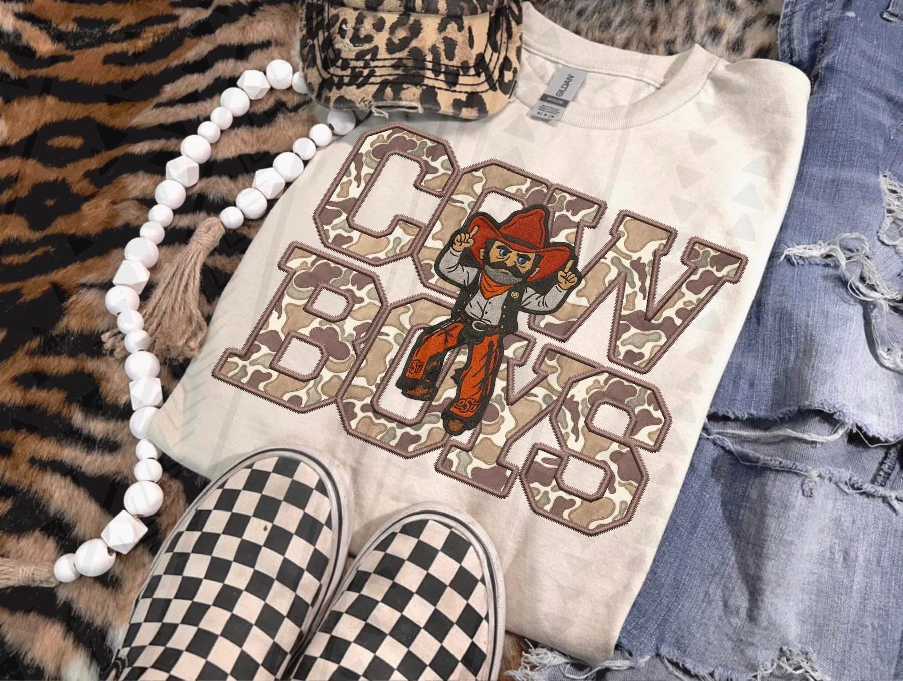 Oklahoma St Camo-ADULT