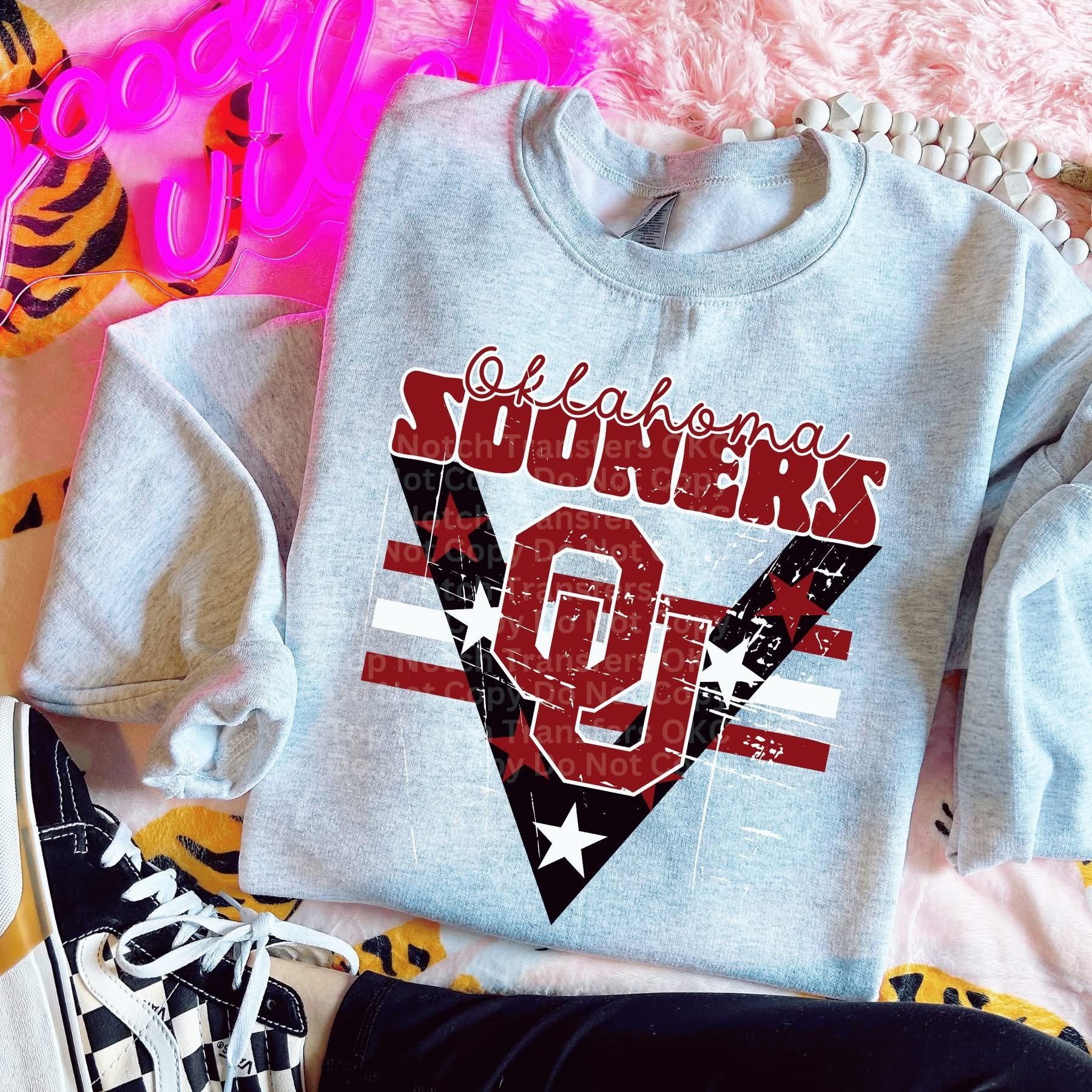 Oklahoma Football Emo-ADULT