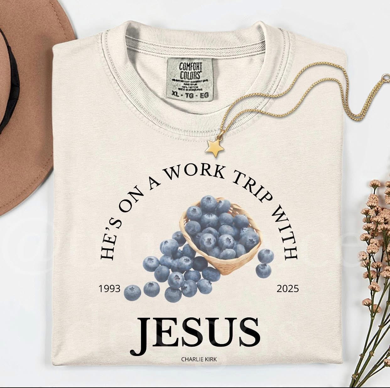 Jesus Blueberries- ADULT