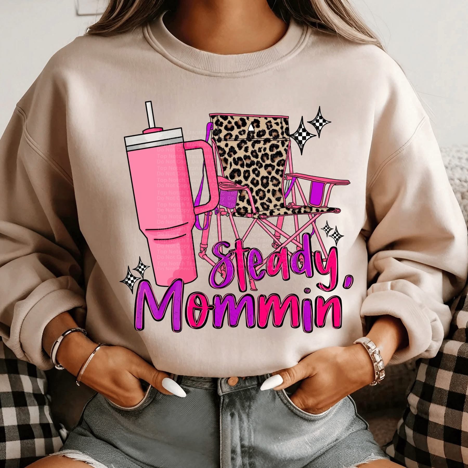 Steady Mommin Tumbler- ADULT
