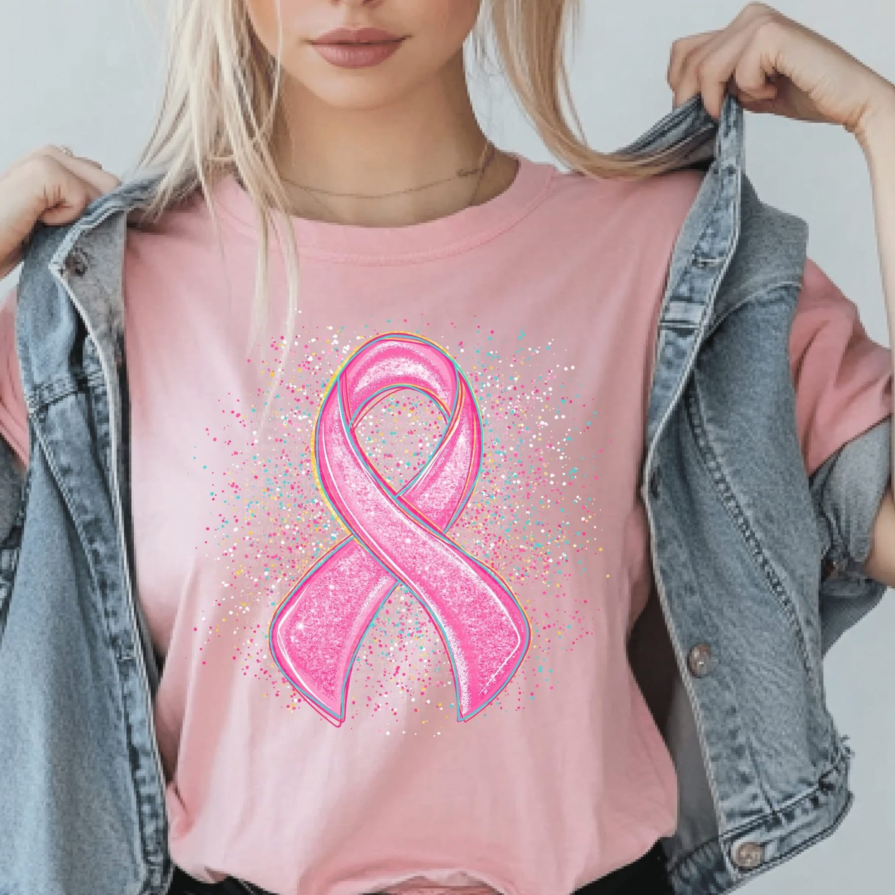 Breast Cancer Awareness Ribbon- ADULT