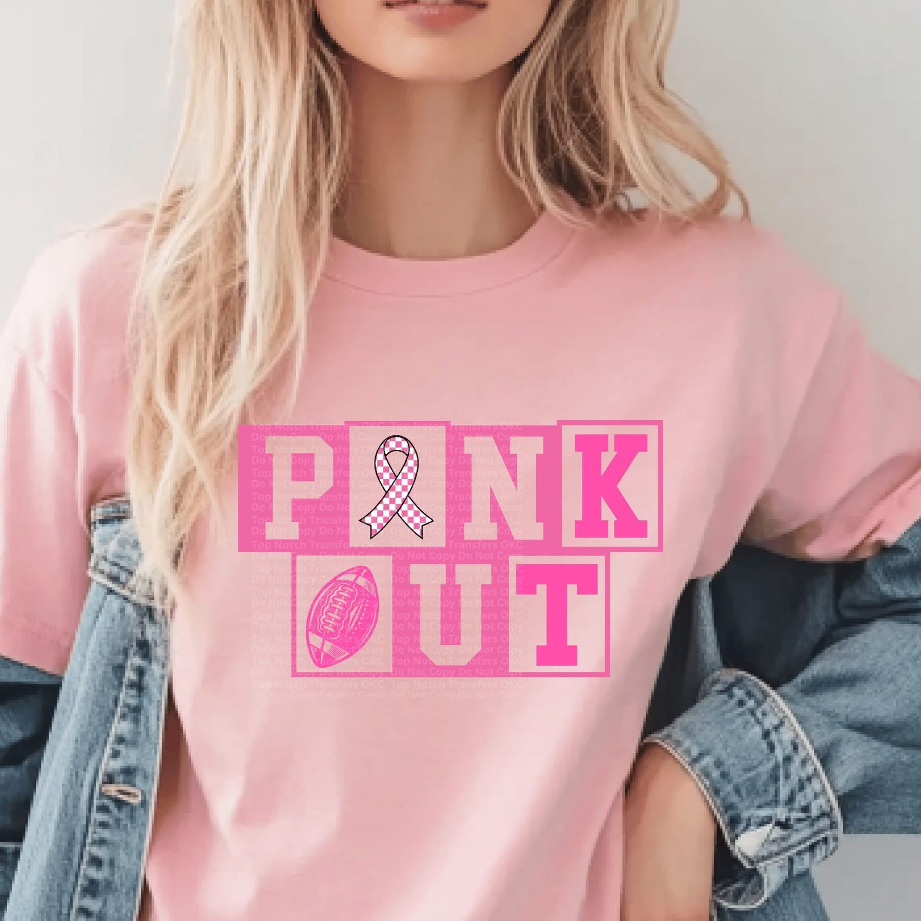 Breast Cancer Awareness Pink Out Football - ADULT