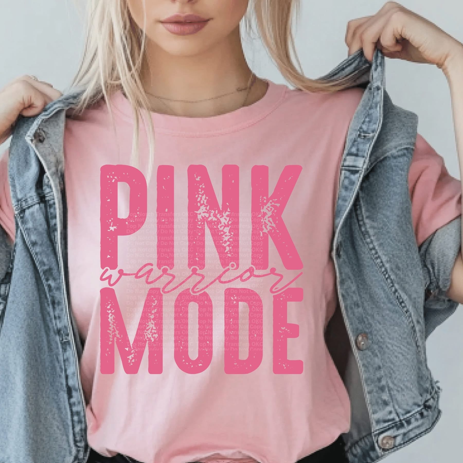 Breast Cancer Awareness Pink Warrior- ADULT