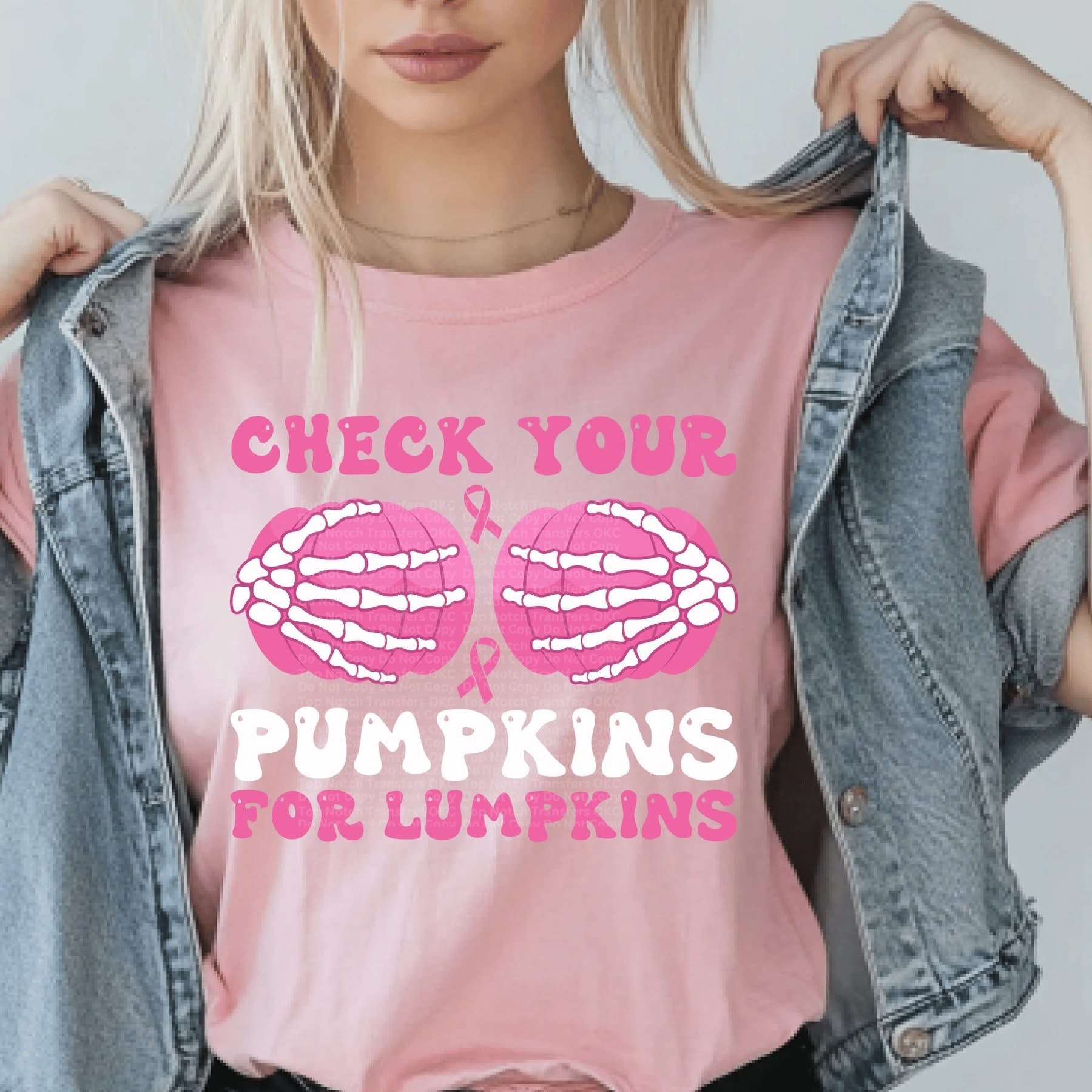 Breast Cancer Awareness Lumpkins- ADULT