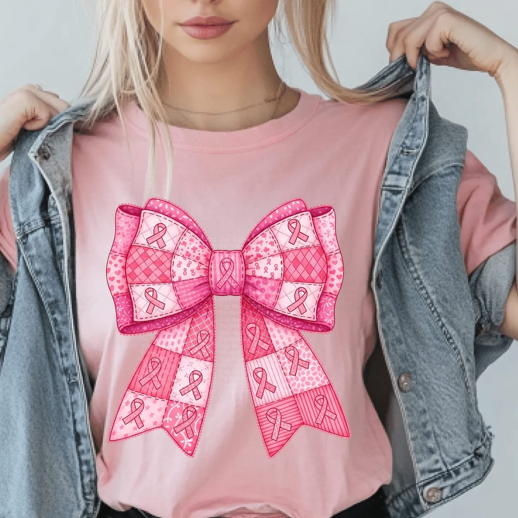 Breast Cancer Awareness Big Bow- ADULT