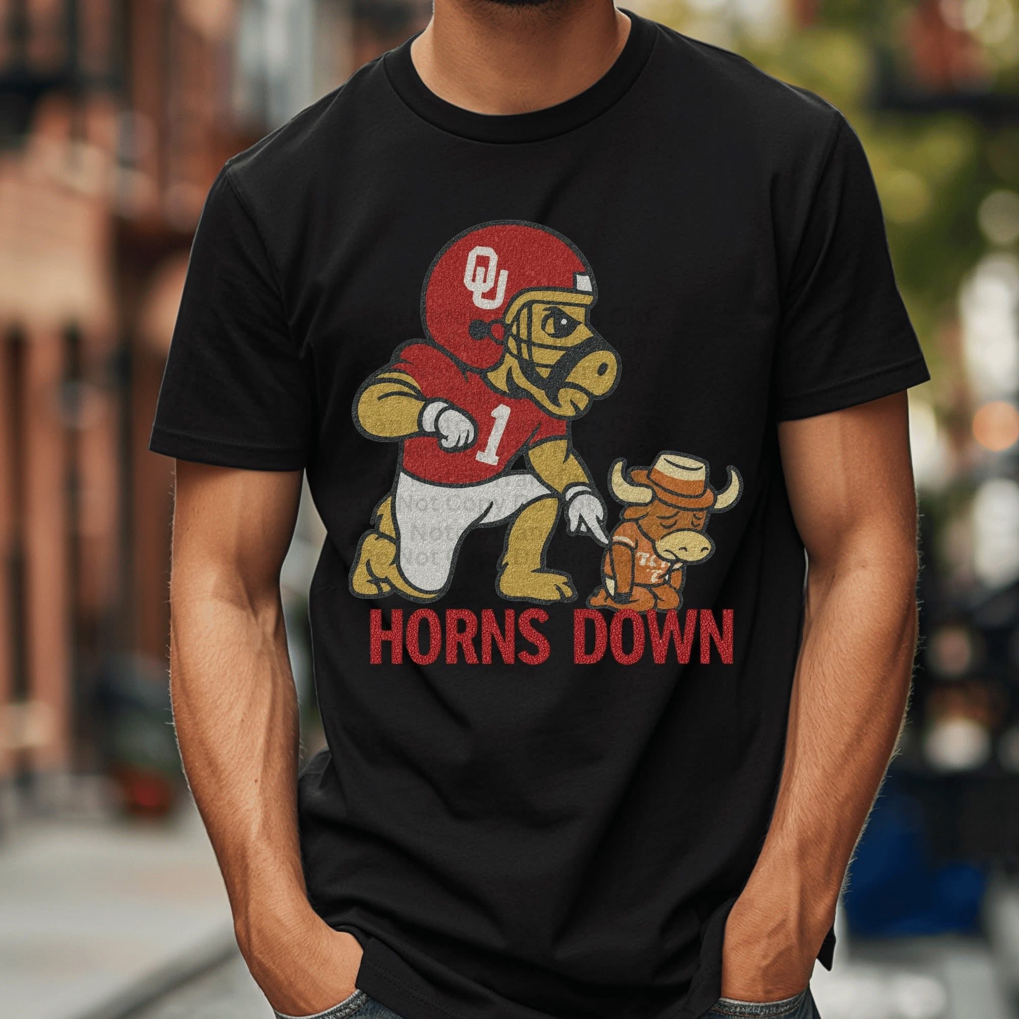 Horns Down RRR- ADULT